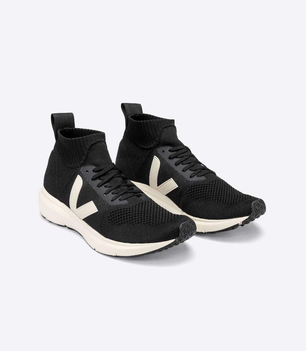 Veja Sneakers Barbati - V-Knit X Rick Owens Mid - Nigga - 0687435-VN